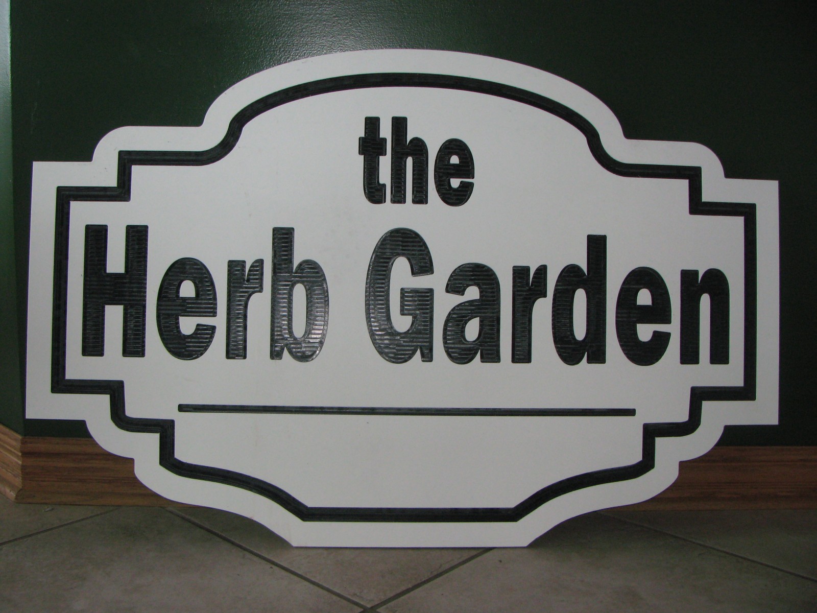 Custom UV stabalized plastic outdoor signs