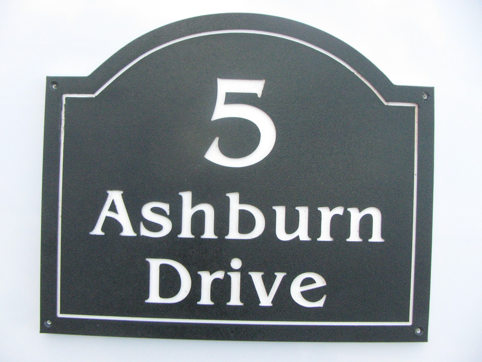 Custom UV stabalized plastic outdoor signs