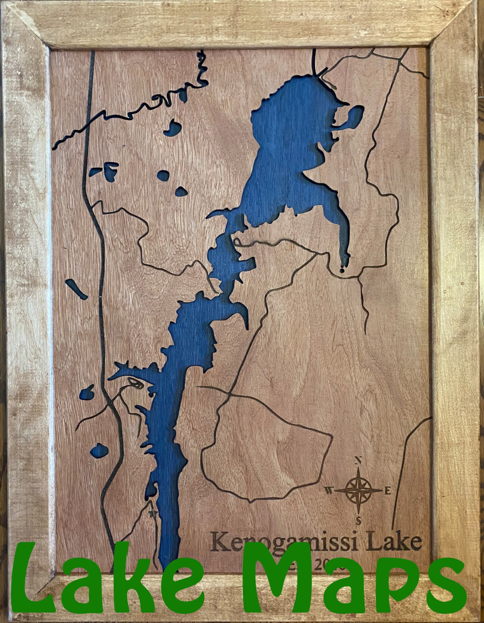 Lake Maps Menu