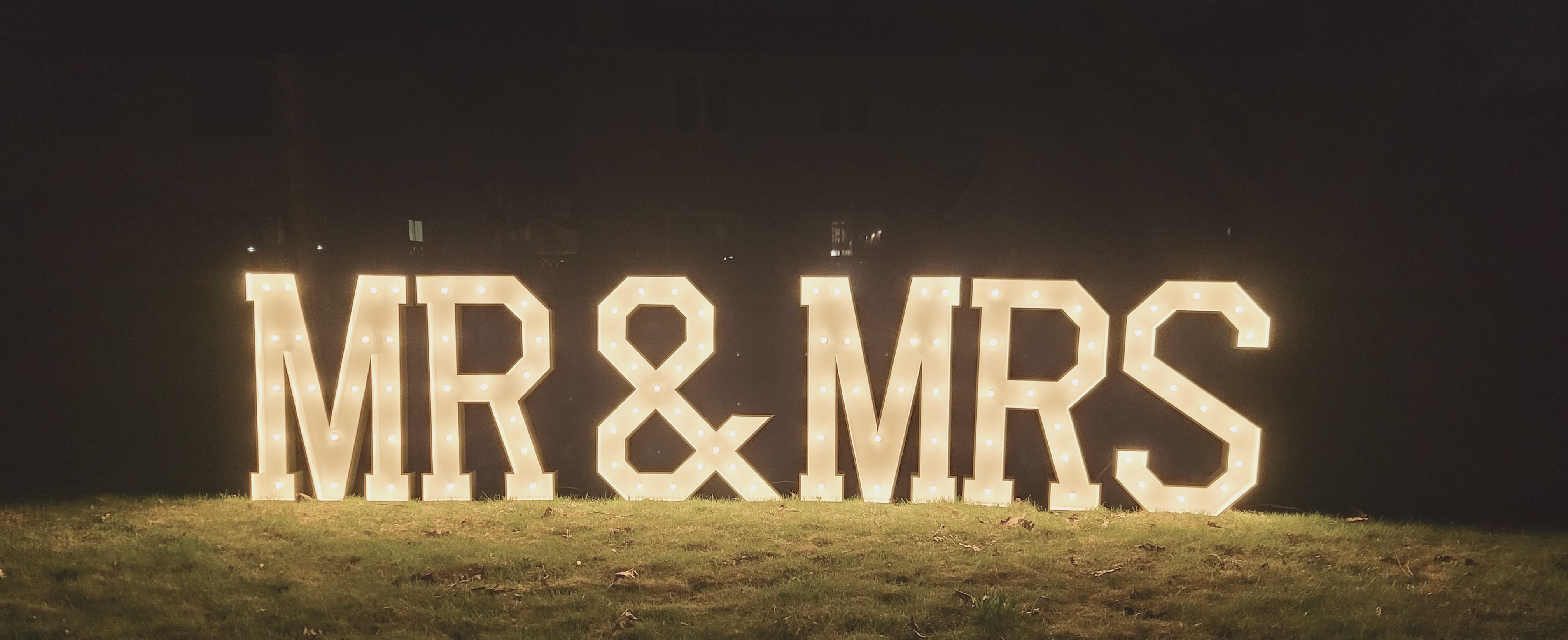 Marquee Letters Menu